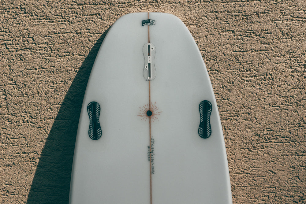 Shiner Riversurfboard Tail and Fin boxes