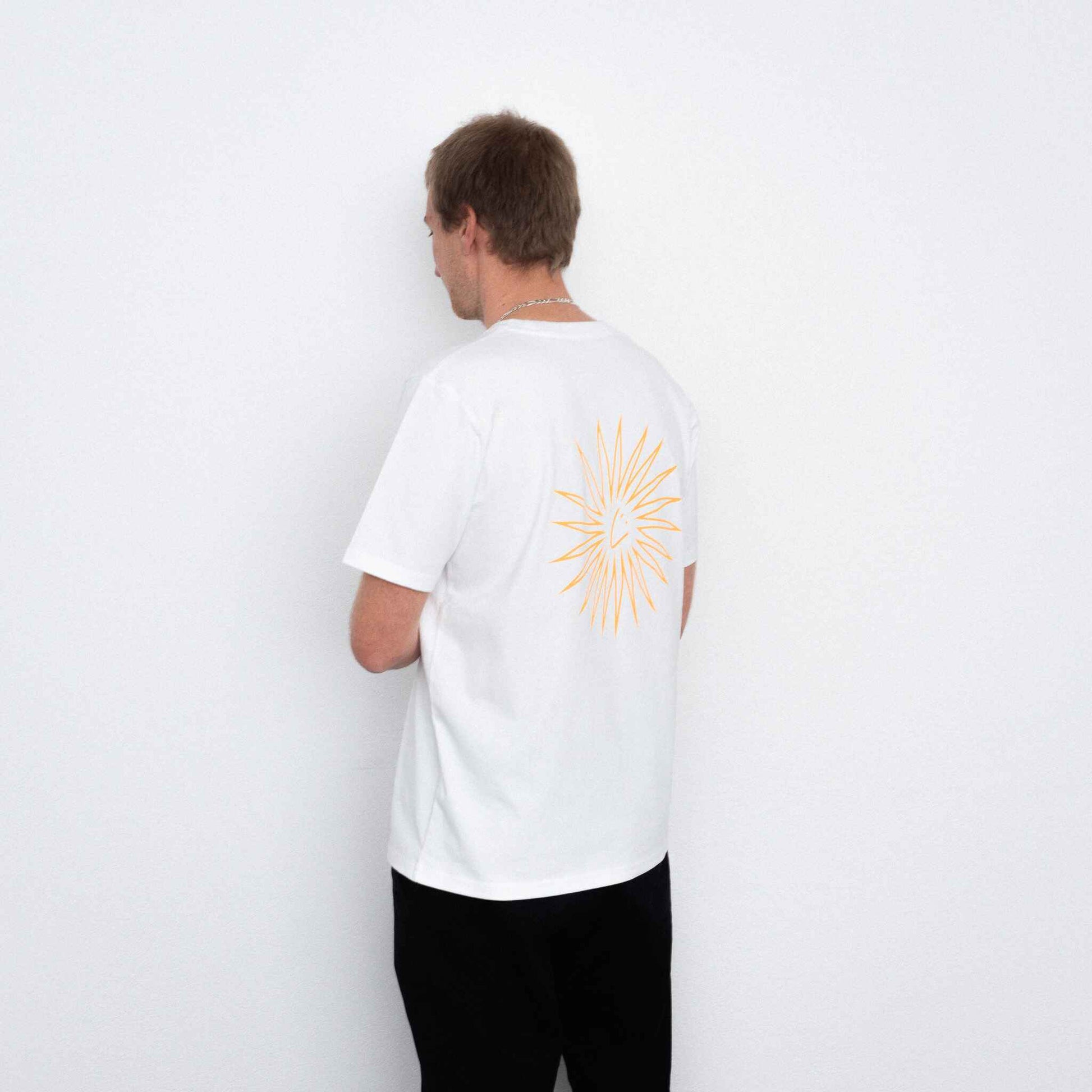 RADIANCE Sun Unisex T-Shirt Back Man