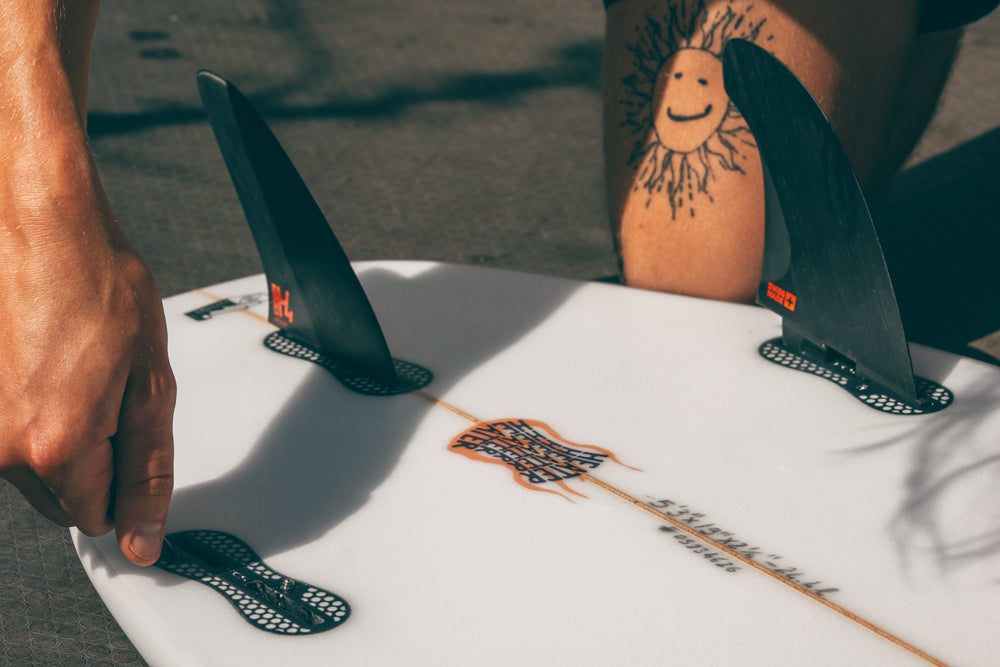 Heater Riversurfboard Tail with fins