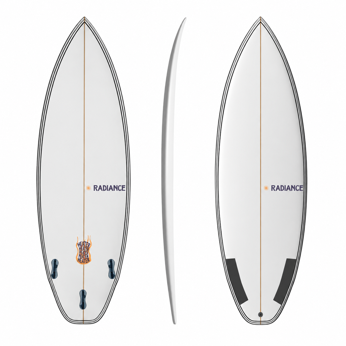 Radiance The Heater Rapidsurfboard
