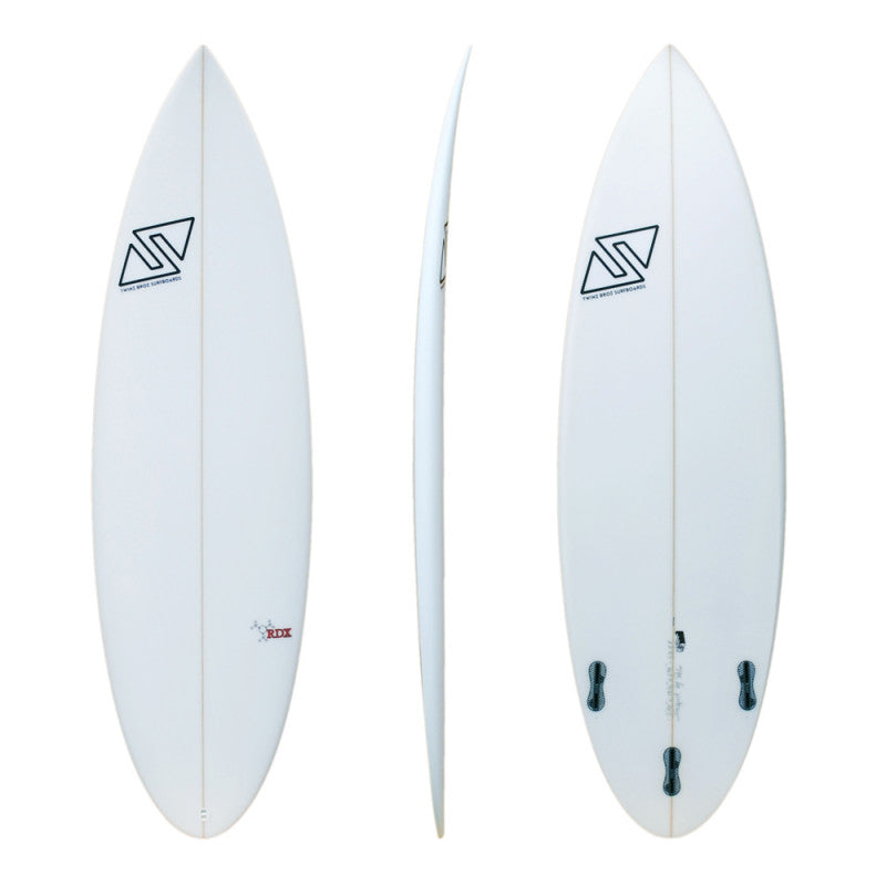 Twinsbros RDX Surfboard weiß