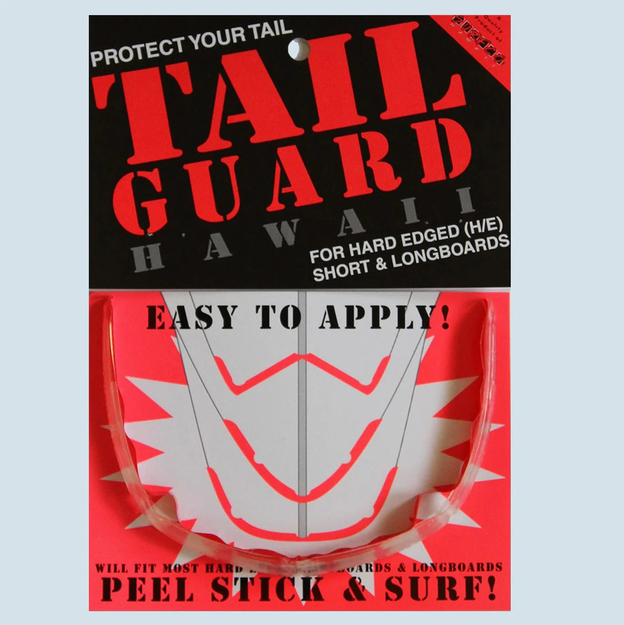 surfco hawaii tail guard kit transparent