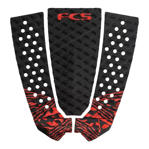 FCS Toled Athlete Series Tailpad Flame Black