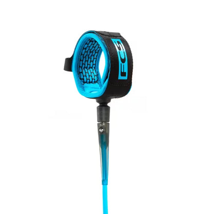 FCS Comp Essential Leash Light Blue